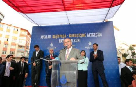 Kadir Topbaş: Avcılar'ın iki yakasını bir araya getirdik!