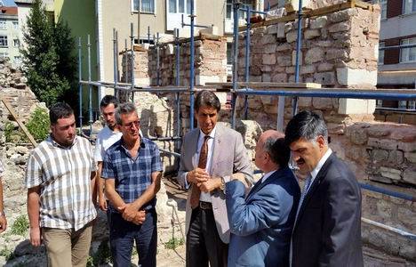 Mustafa Demir, Nişanca Medresesi restorasyonunu inceledi!