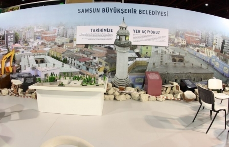 22. Uluslararası Yapı Malzemeleri Fuarı'na Samsun Belediyesi de katıldı!
