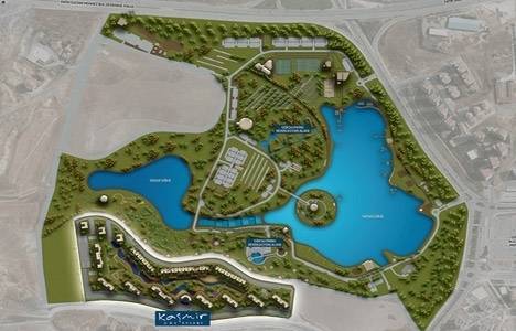 Kaşmir Göl Evleri Ankara vaziyet planı!