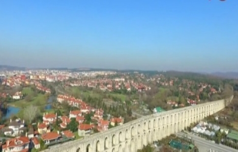 Haliç-Kemerburgaz Dekovil Hattı havadan görüntülendi!