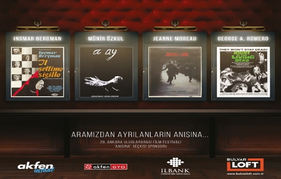 Bulvar Loft, Ankara Film Festivali’nde anısına film seçkisinin sponsoru oldu!