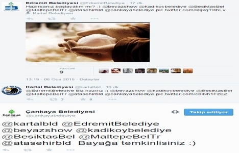 Kartal Belediyesi nden belediyelere kartopu savaşı teklifi!