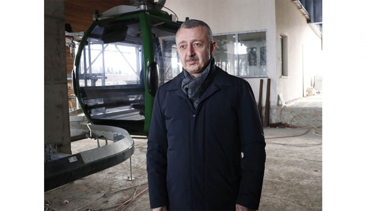 Kocaeli nin yarım asırlık hayali teleferik projesinin yüzde 95 i tamamlandı!