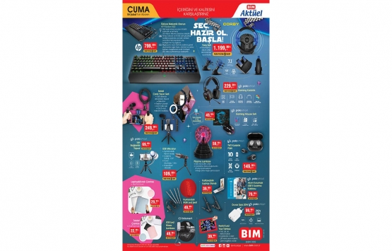 BİM 4 Şubat 2022 aktüel ürünler kataloğu!