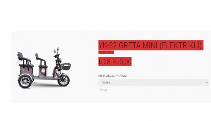 Elektrikli ve 3 tekerlekli Yuki Greta Mini ne kadar? İşte 3 Haziran 2022 fiyat listesi...