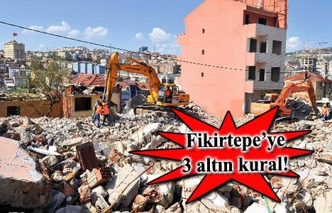 Bakanlık'tan Fikirtepe için kritik uyarılar!