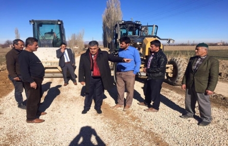 Konya Ereğli'ye yeni yollar yapılıyor!