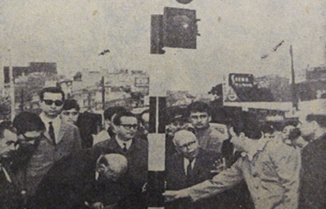 1967 yılında Trafik Sinyalizasyon Şebekesi'nin temeli atılmış!