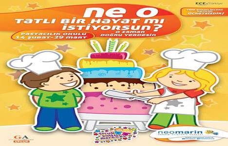 Neomarin Pendik AVM'de Pastacılık Okulu başlıyor!