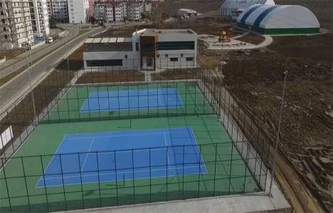 Ordu Tenis Kortu projesi tamamlanıyor!