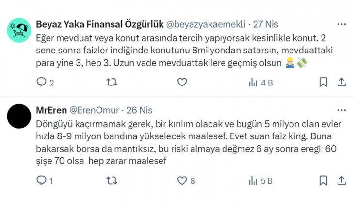 Konut mu, mevduat mı, altın mı? Yatırımcılar dikkat!