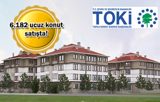 TOKİ'den 304 TL'den başlayan taksitlerle konut fırsatı!