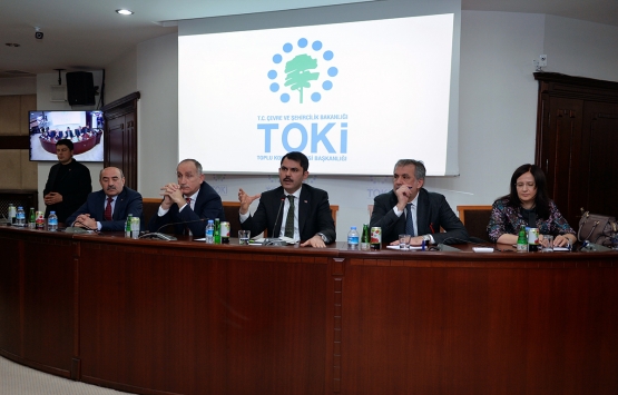 Murat Kurum'dan sosyal konut ve dönüşüm vurgusu!