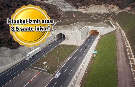 Gebze-Orhangazi-İzmir Otoyolu'nun yüzde 88'i tamam!