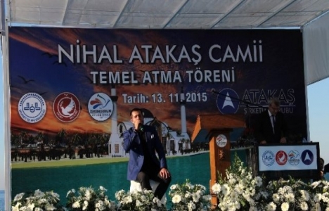 İskenderun Nihal Atakaş Cami'nin temeli atılıyor!