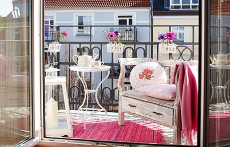 İşte küçük balkonlar için dekorasyon fikirleri!