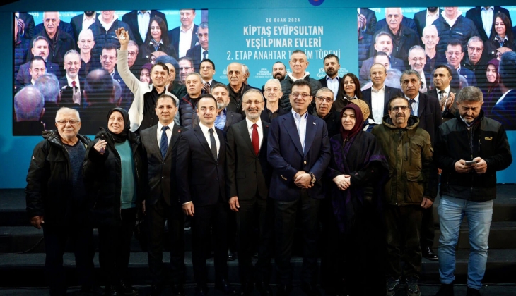 KİPTAŞ Eyüpsultan Yeşilpınar Evleri 2. Etap ta anahtar teslimi yapıldı!