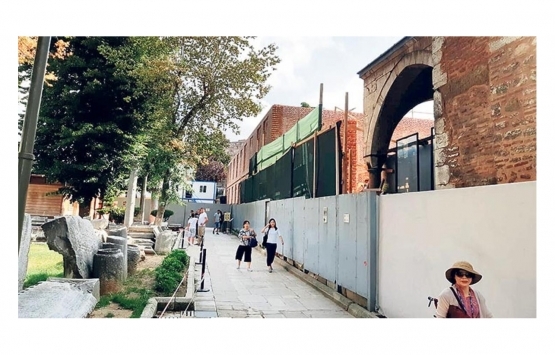 Ayasofya Fatih Medresesi nin restorasyon çalışmalarında sona gelindi!