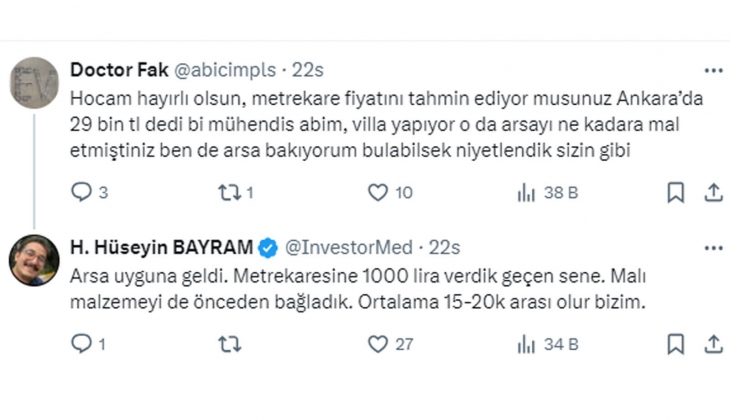 Kendi evini yapmak isteyenler dikkat! İkiz dubleks ev arsa dahil en az 5 milyon TL!