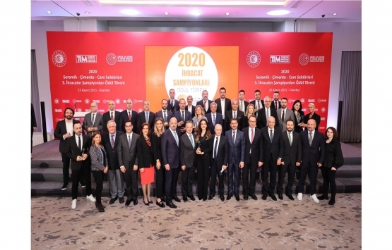 ÇCSİB, 2020 yılı ihracat şampiyonlarını açıkladı!