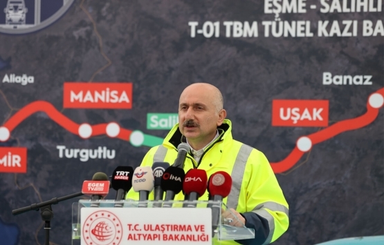 İzmir-Afyonkarahisar-Ankara YHT projesinde kazı çalışmaları başladı!