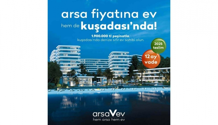 ArsaVev de 24 ay vade fırsatıyla arsa fiyatına ev sahibi olun! 