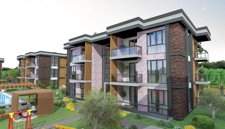 Uysal Green Garden de hemen teslim 3+1 konutlar!