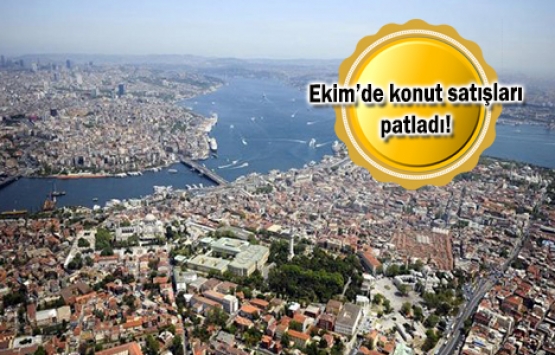 2018 Ekim'de 146 bin 536 konut satıldı!