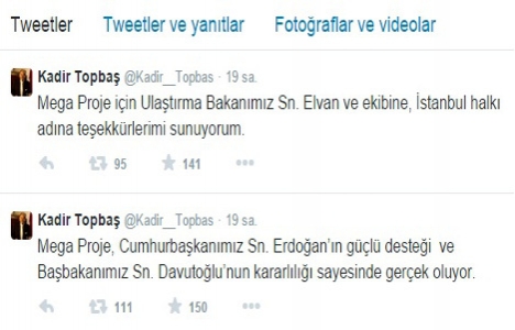 Kadir Topbaş tan 3 Katlı Tüpgeçit açıklaması!