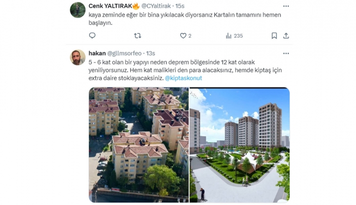 KİPTAŞ ın yeni dönüşüm projesi tam gaz: Kartal Metem Birlik Sitesi nin temeli atıldı!