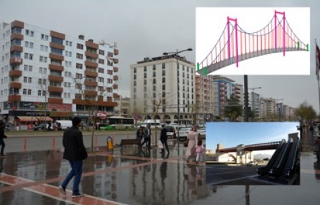 Batman Diyarbakır Caddesi'ne yürüyen merdivenli üst geçit yapılacak!
