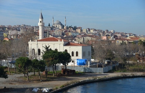 Haliç'teki Süleyman Subaşı Camii yeniden inşa edildi!