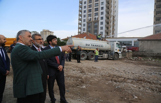 Kayseri'deki kaçak binalar yıkılıyor!