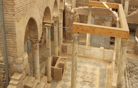 Yamaç Evler'de kazılardan çıkarılan 120 bin mermer parçası yeniden birleştiriliyor! 