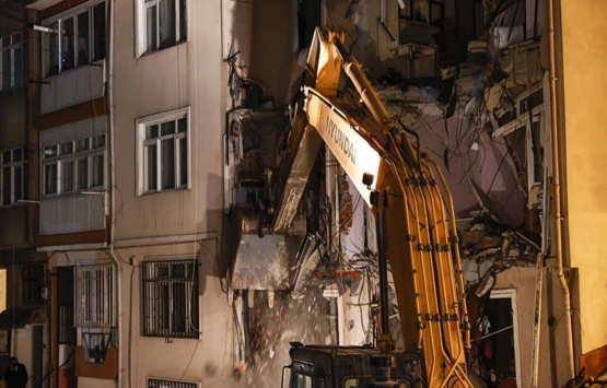 Üsküdar'da patlamanın yaşandığı bina yıkılıyor!