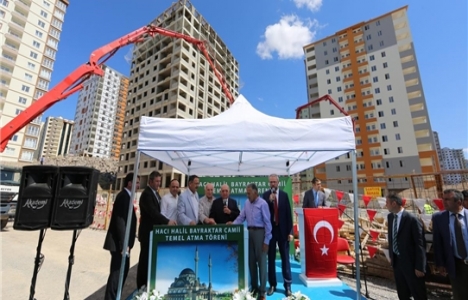 Talas Halil Bayraktar Camisi'nin temeli atıldı!
