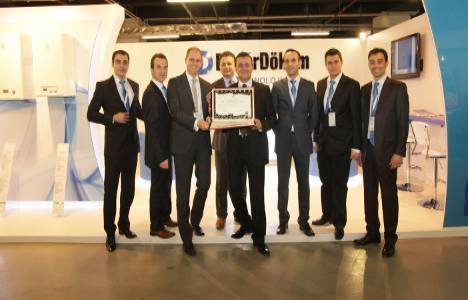 Demirdöküm Arge sertifikasını Nihat Ergün'ün elinden aldı!