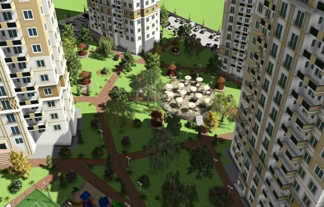 Yeşil Mavi Kent Gaziantep projesinde 3+1 daireler 198 bin TL'den başlayan fiyatlarla!