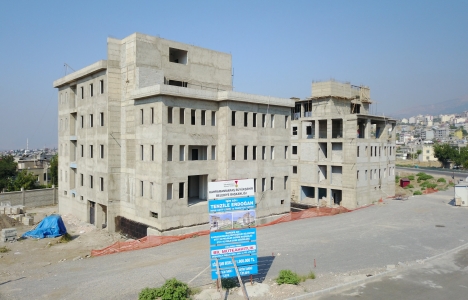 Kahramanmaraş Tenzile Erdoğan Lisesi'nin inşaatı tam gaz!