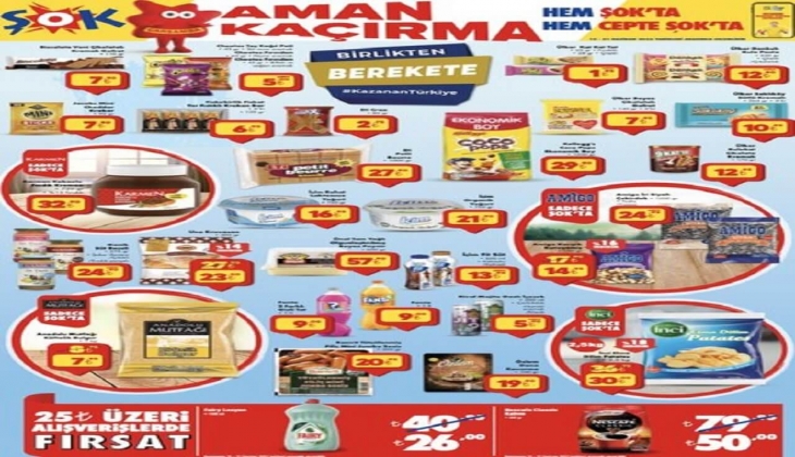 ŞOK 15 Haziran Çarşamba kataloğu! 15 Haziran Çarşamba ŞOK kataloğu yayınlandı mı? 