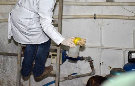 Ankara'da ASKİ ekipleri su sağlayan depoda inceleme yaptı!