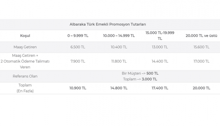 Emeklilere 20 bin TL maaşa ek ödeme müjdesi! Albaraka Türk promosyonlarını bir bir duyurdu! Hemen başvurun!