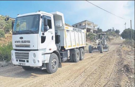 Antakya'nın genelinde imar yolu açma çalışmaları sürüyor!