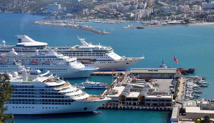 Kruvaziyerlerde yılın dokuz ayındı yolcu sayısı yüzde 54 artış gösterdi