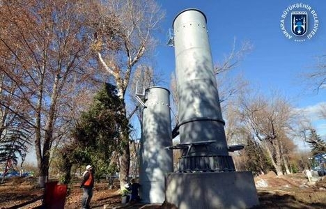 Ankapark ın devasa giriş kapısı yükseliyor!