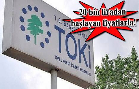 TOKİ 35 ilde 182 taşınmazını bugün satışa çıkarıyor!