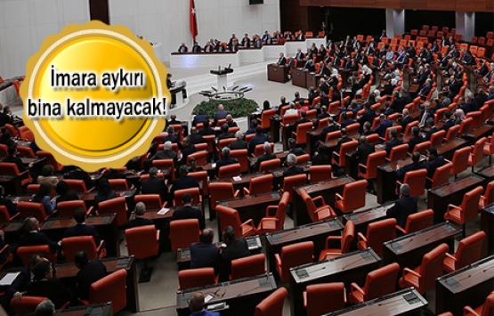 İmar barışı kabul edildi