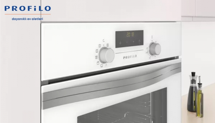 Aynı anda üç yemek pişirme özelliğinin bulunduğu Profilo FRMA425B ankastre fırının fiyatı açıklandı!