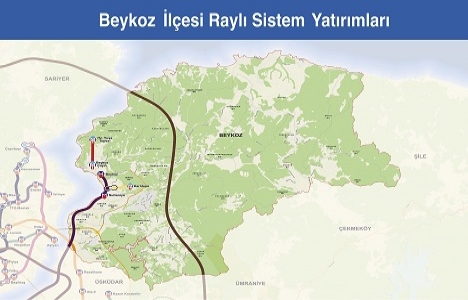 İşte İstanbul un raylı sistem haritası!